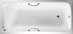 Timo Чугунная ванна Tarmo 180x80x45 с ручками – фотография-1